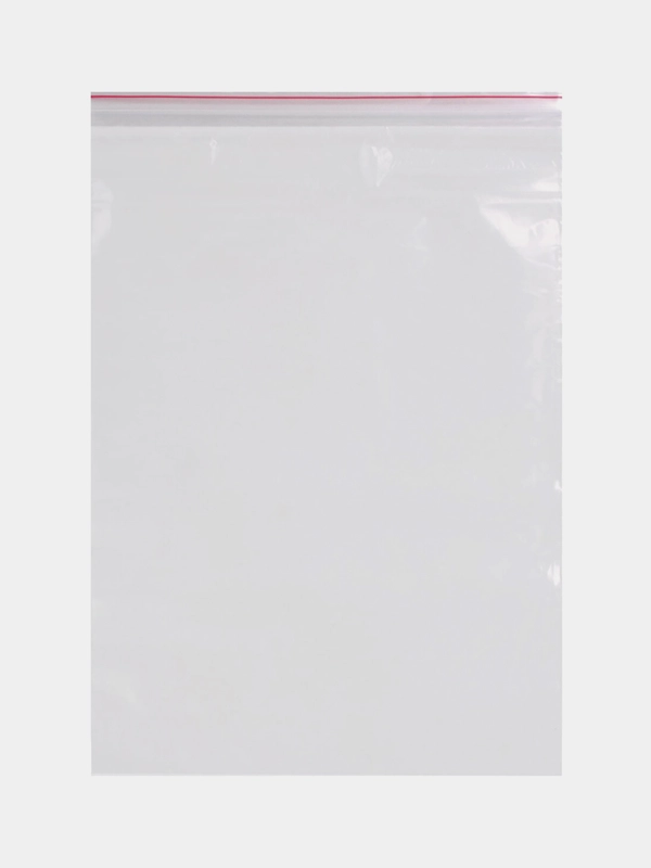 Пакеты с замком ZIP LOCK "зиплок", комплект 100 шт., 300х400мм, ПВД, толщ. 40 микр