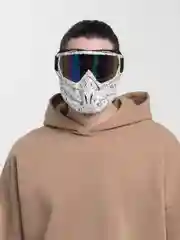 Бордовый маска спортивная