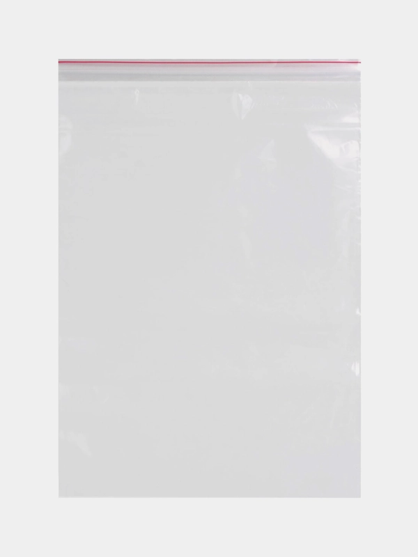 Пакеты с замком ZIP LOCK "зиплок", комплект 100 шт., 400х500мм, ПВД, толщ. 40 микр