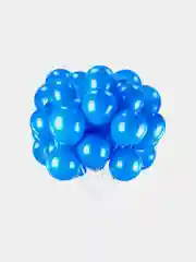 Шары воздушные "Золотая сказка", 10"(25см), комплект 50 штук, синие, пакет, 104999