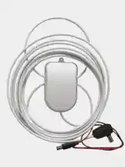 Антенна для цифрового ТВ, активная, с усилителем, комнатная на присосках, с USB инжектором