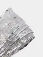 Серебряный новогодние украшения гирлянда