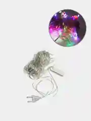 Гирлянда, новогодние украшения, 10 м 100 LED лампочек,разноцветная,прозрачный провод, RGB