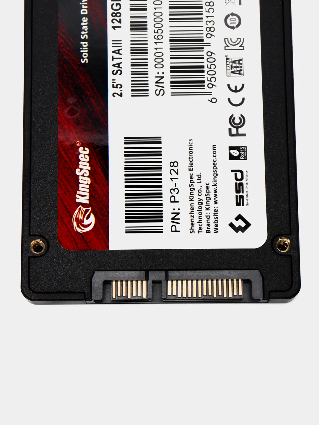 KingSpec SSD жесткий диск для компьютера или ноутбука SATA3 128/256/512 Gb  купить по цене 3499 ₽ в интернет-магазине KazanExpress