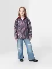 Бордовый ветровка для девочки Arctic kids