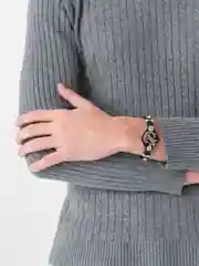 Серый металлик кожаный браслет, унисекс, браслет на руку