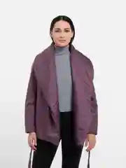 Фиолетовый куртка женская демисезонная ПАЛЕТО