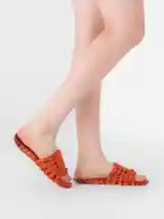 Алый сланцы женские, ракоходы IZI, размеры 36-41