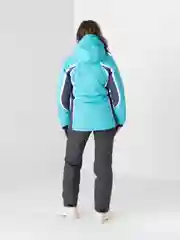 Багровый горнолыжный костюм женский, сноубордический