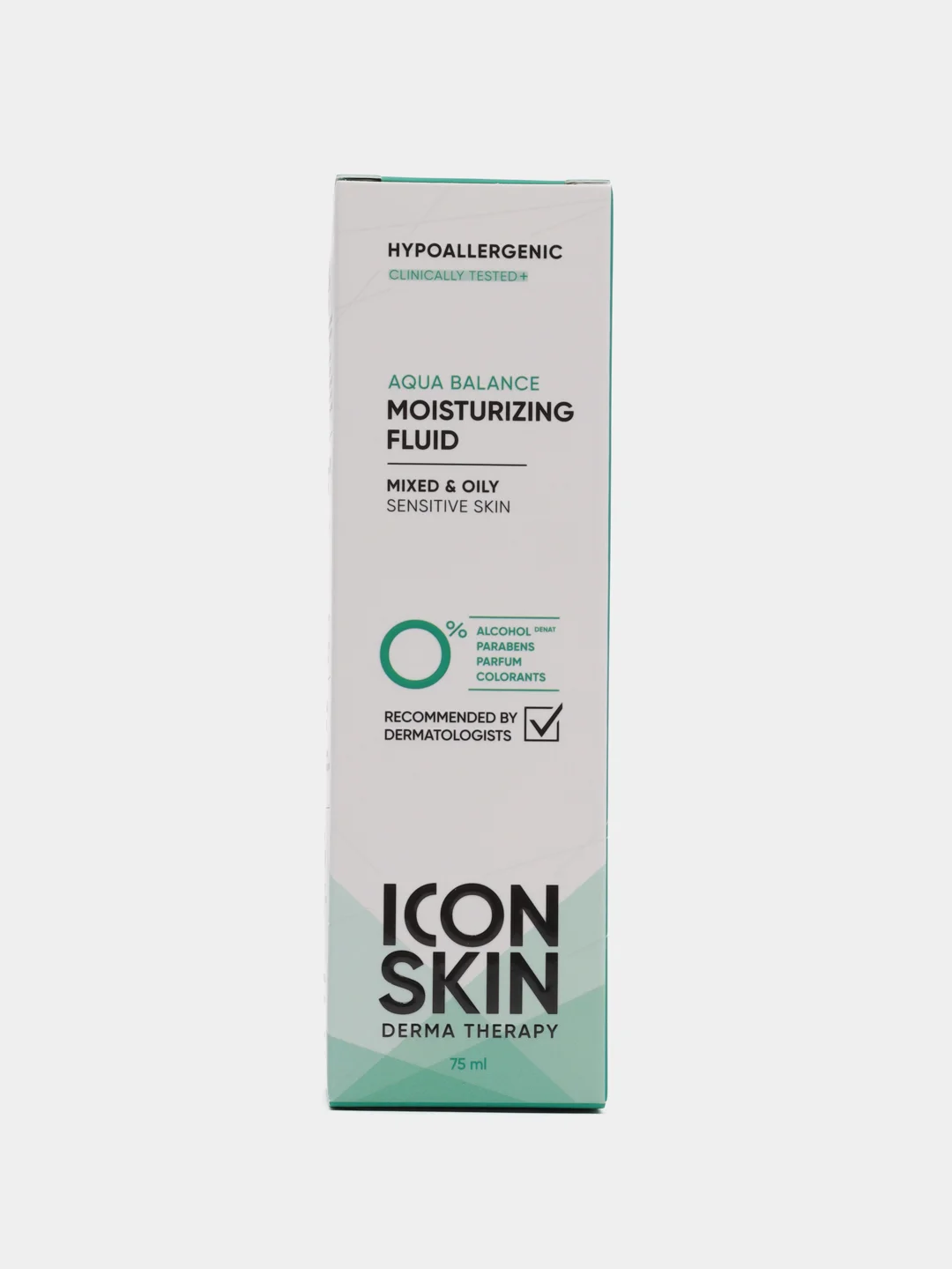 ICON SKIN Увлажняющий гипоаллергенный флюид для комби и жирной кожи Aqua Balance, 75 мл