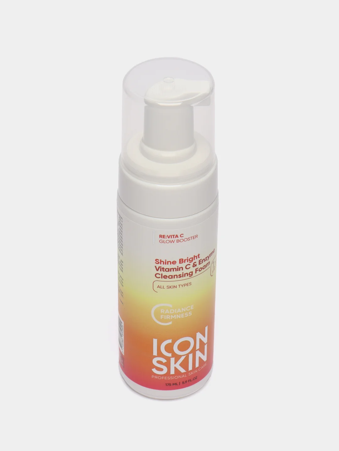 ICON SKIN Пенка для умывания Shine Bright, с витамином С и энзимами, 175 мл