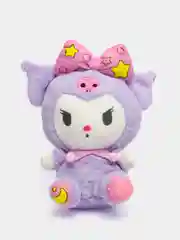 Бежевый меланж мягкие игрушки Kuromi, My Melody, Sinnamoroll, плюшевые 17-25 см
