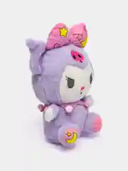 Бежевый меланж мягкие игрушки Kuromi, My Melody, Sinnamoroll, плюшевые 17-25 см