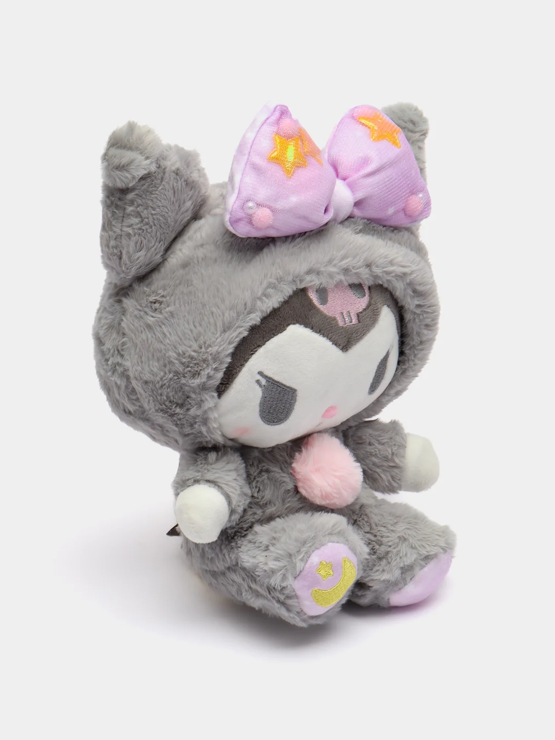Бордовый мягкие игрушки Kuromi, My Melody, Sinnamoroll, плюшевые 17-25 см