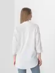 Белый женская рубашка