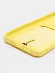 Желтый чехол Xiaomi Redmi Note 11 4G, Redmi Note 11S  Редми Нот 11 / Нот 11С с карманом для карты