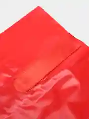 Бордовый новогодний пакет/подарочный пакет на Новый год, Дед Мороз
