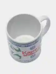 Синий кружка с принтом, на татарском языке, промо