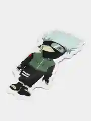 Желтый набор стикеров по мотивам аниме "Naruto" (Наруто), 50 штук