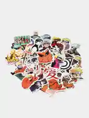 Карамельный набор стикеров по мотивам аниме "Naruto" (Наруто), 50 штук