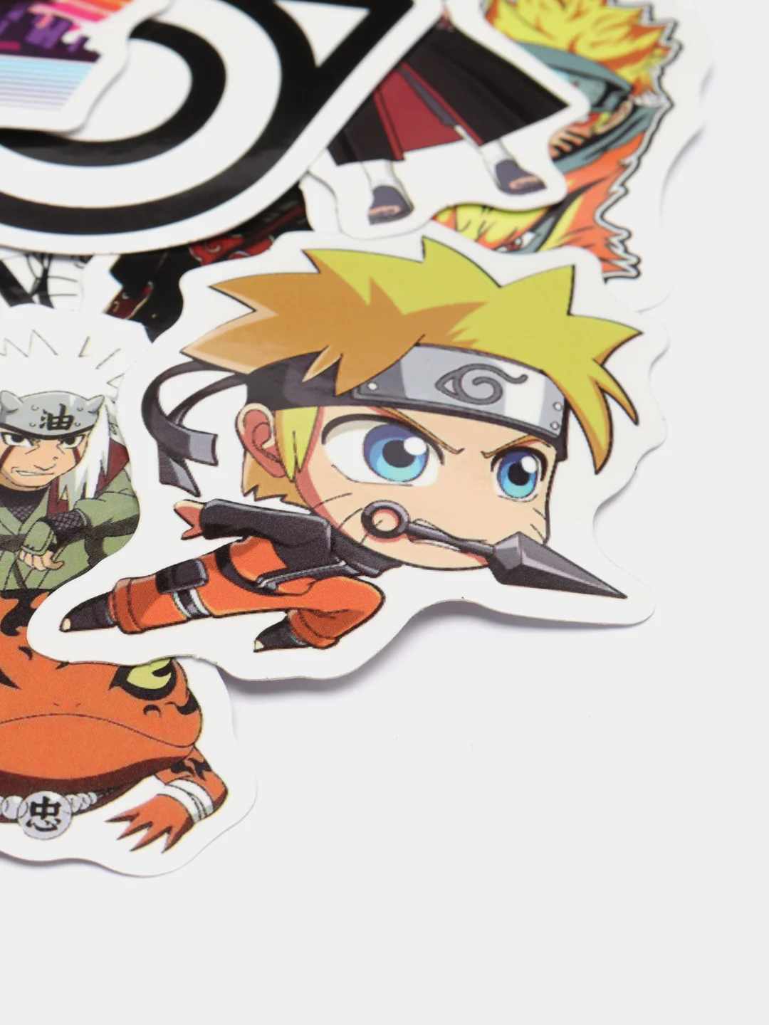 Карамельный набор стикеров по мотивам аниме "Naruto" (Наруто), 50 штук