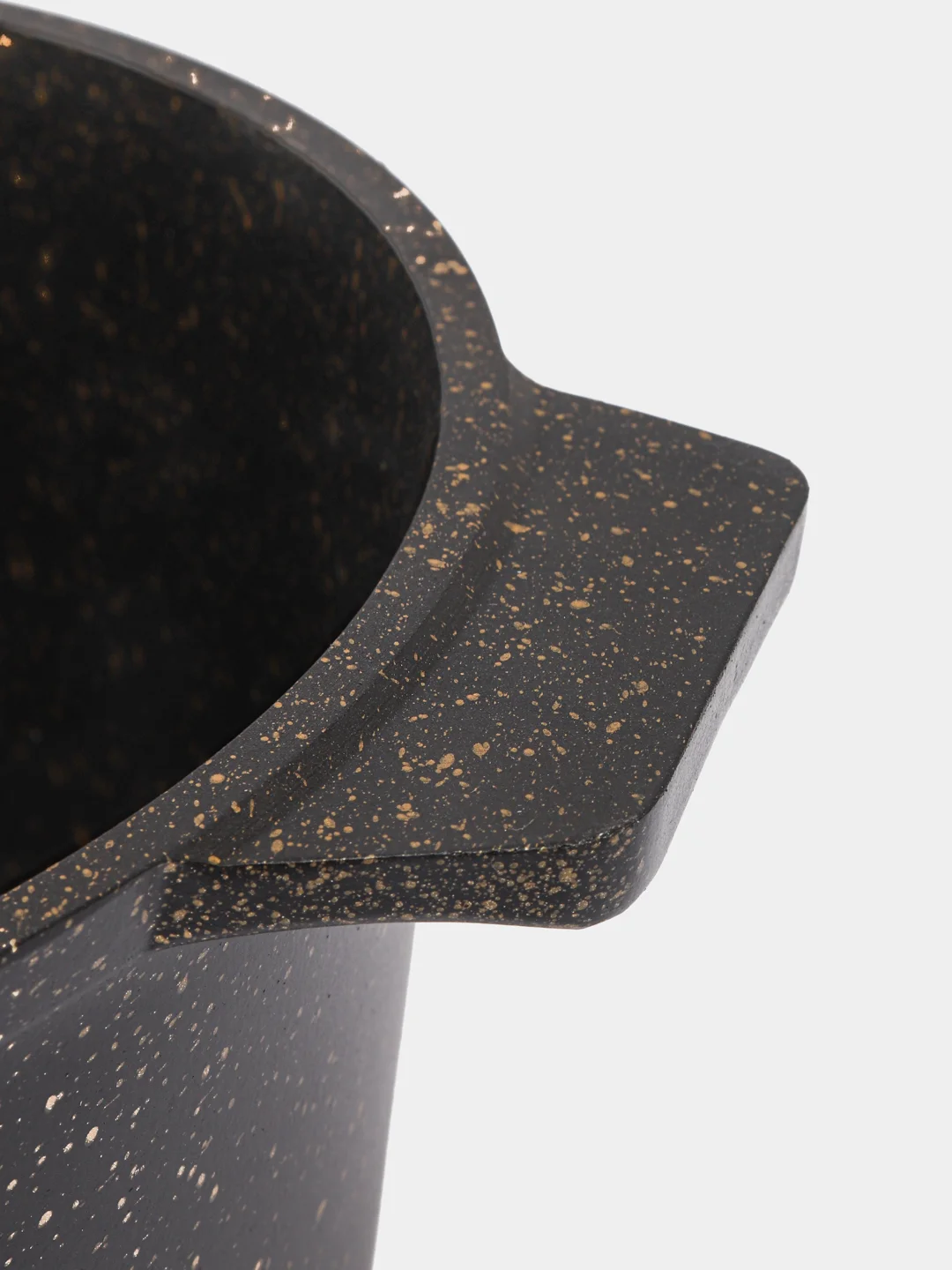 Золотой кастрюля ALTEI Granit Perfection, с крышкой, антипригарное покрытие, 3 л / 5 л