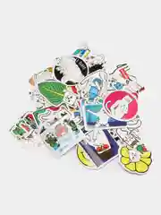 Стикерпак Supreme, с котом, набор из 50 наклеек