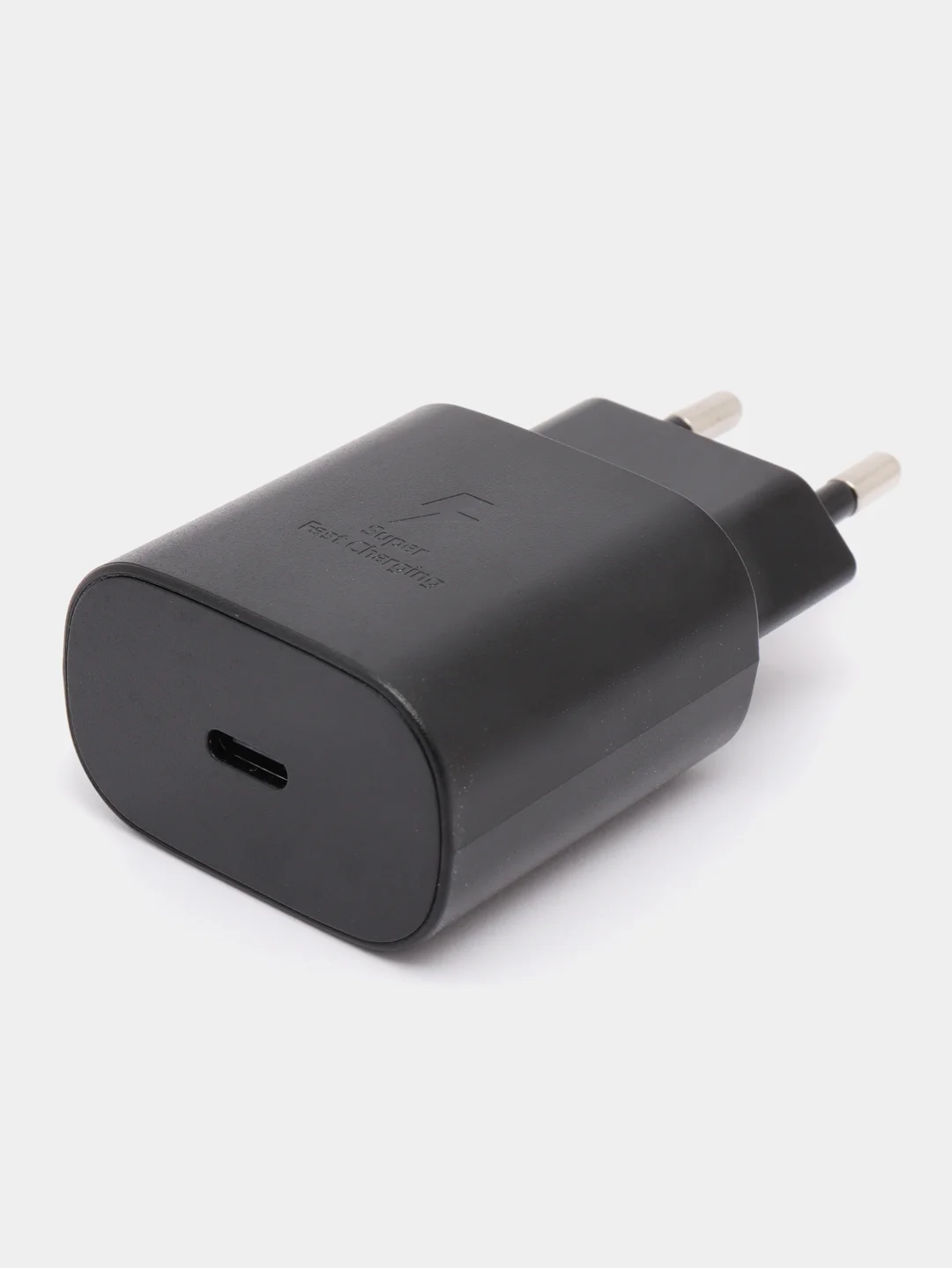 Черный сетевое зарядное устройство для Samsung 25W USB-C Fast Charger, быстрая зарядка, type-c