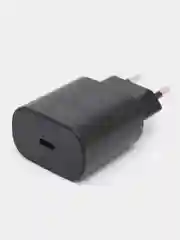 Черный сетевое зарядное устройство для Samsung 25W USB-C Fast Charger, быстрая зарядка, type-c
