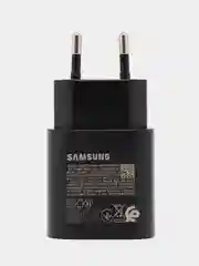 Белый сетевое зарядное устройство для Samsung 25W USB-C Fast Charger, быстрая зарядка, type-c