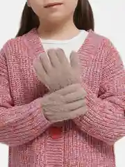 Детские перчатки плюшевые, бархатные