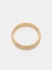 Золотой кольцо обручальное, из медицинской стали, унисекс