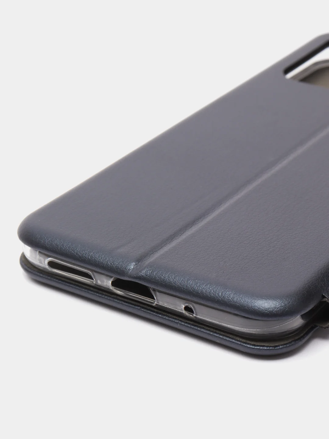 Темно-синий чехол-книжка Xiaomi Redmi 10C / 10C NFC / Poco C40 / 10A / 9C ( 10С / Поко С40 / 10А / 9С)