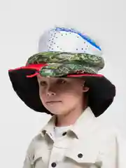 Белый карнавальная шляпа со змеёй