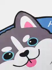 Синий коврик прикроватный придверный