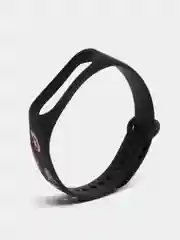 Черный ремешок для Xiaomi mi band 7 / 6 / 5 / 4 / 3 / NFC супергерои комикс браслет с принтом