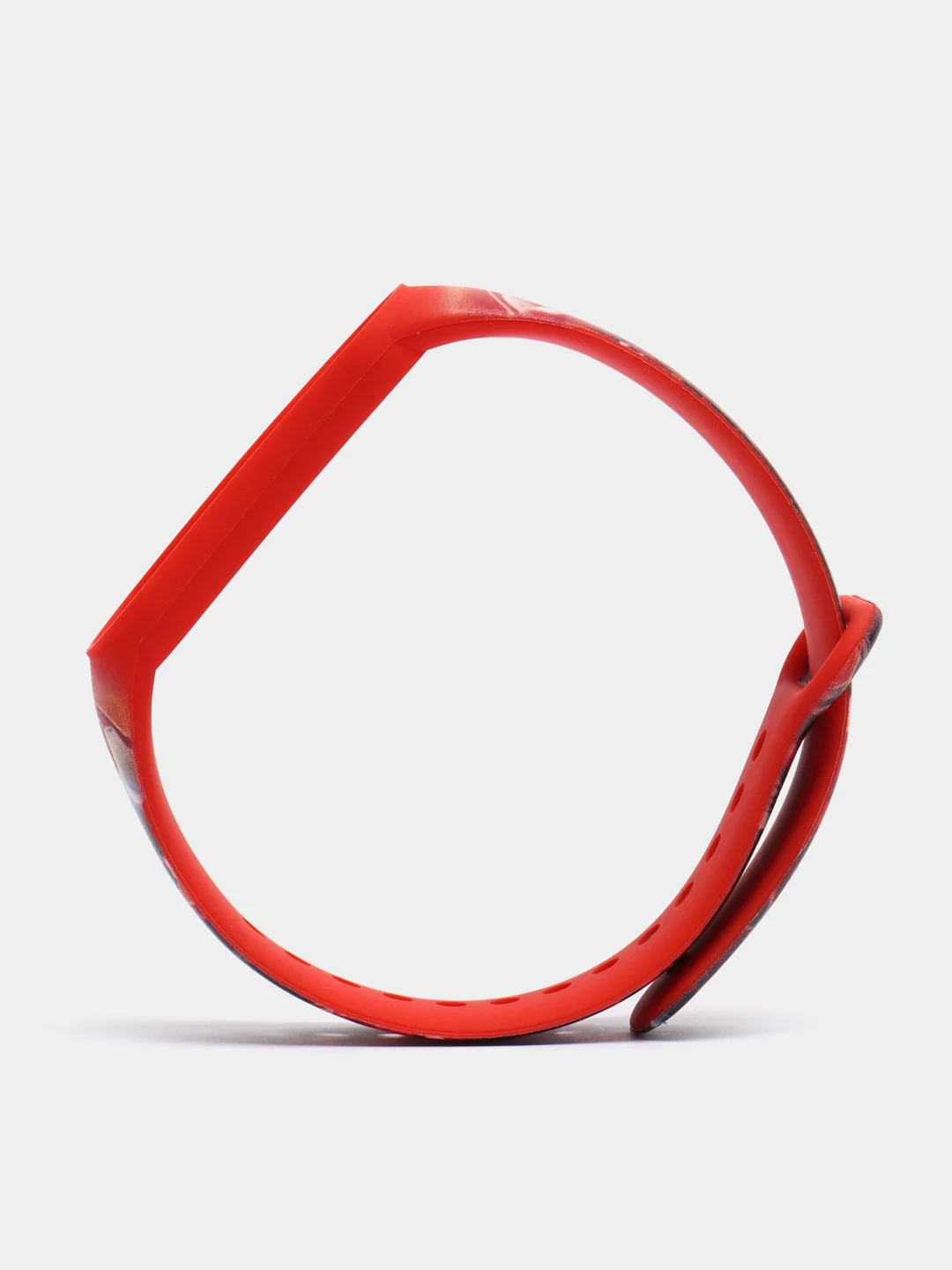Багровый ремешок для Xiaomi mi band 7 / 6 / 5 / 4 / 3 / NFC супергерои комикс браслет с принтом