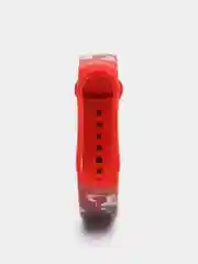 Багровый ремешок для Xiaomi mi band 7 / 6 / 5 / 4 / 3 / NFC супергерои комикс браслет с принтом