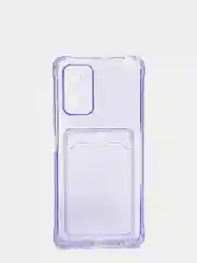 Белый чехол XIAOMI Redmi Note 10 Pro с карманом для пластиковой карты