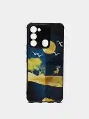 Черный чехол TECNO Spark 8C / TECNO GO 2022 с защитой камеры