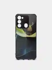 Красный чехол TECNO Spark 8C / TECNO GO 2022 с защитой камеры