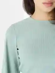 Мятный кофта женская лапша