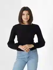 Черный кофта женская лапша
