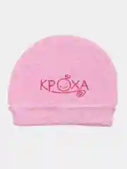 Розовый шапка детская "Кроха"