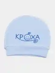 Голубой шапка детская "Кроха"