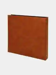 Фотоальбом BRAUBERG "Premium Brown" 20 магнитных листов 30*32см, под кожу, коричневый
