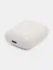 Белый беспроводные наушники, bluetooth