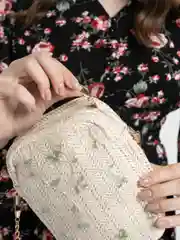 Белый сумка женская через плечо, джутовая