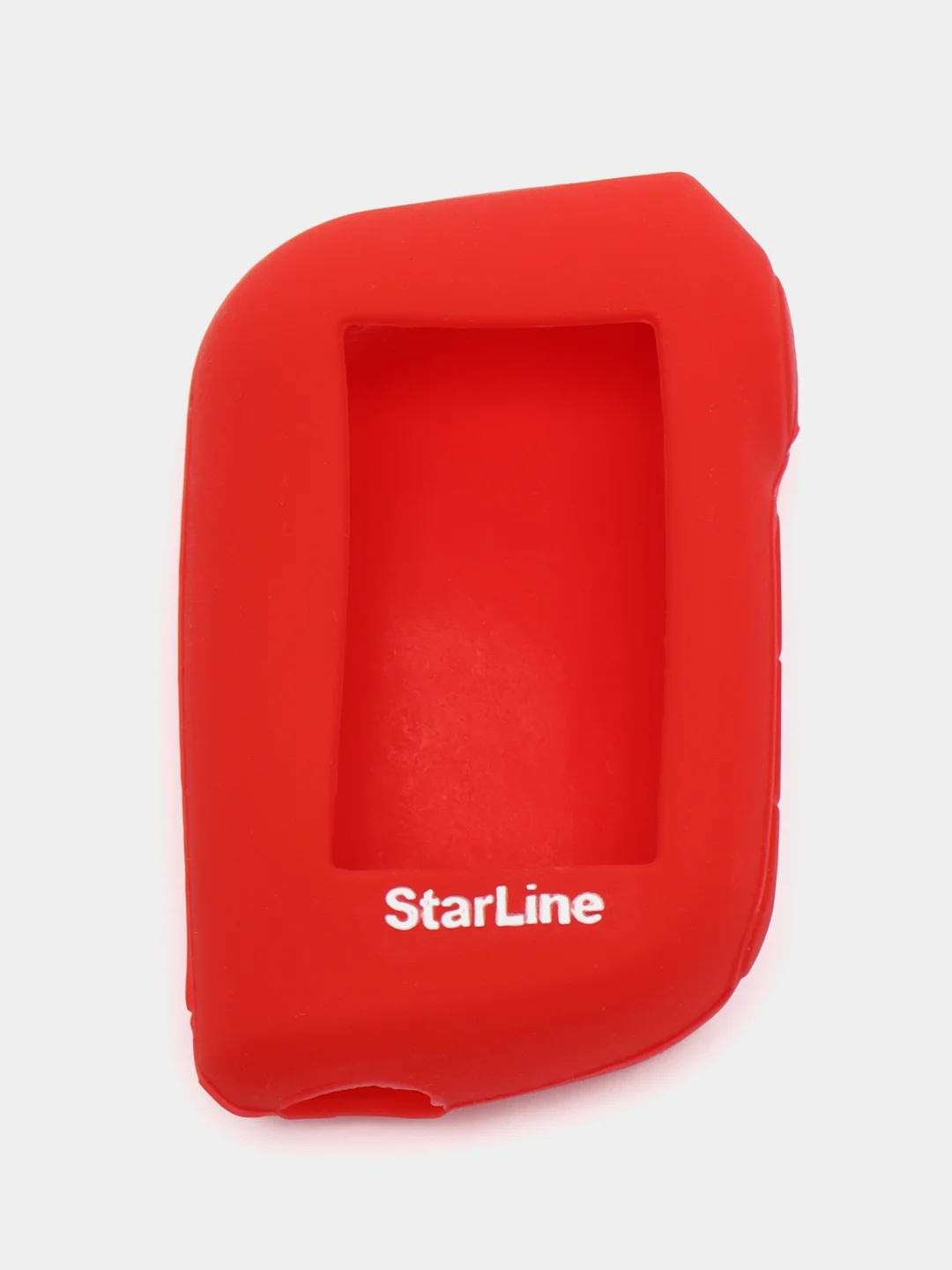 Красный чехол брелка сигнализации от Starline А63/А93/А39/А36 силиконовый, для корпуса ключа