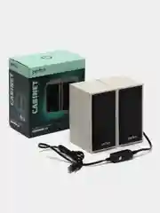 Белый колонки для компьютера и ноутбука Perfeo Cabinet